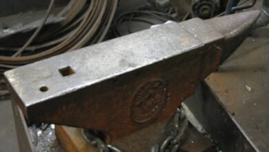from the anvil