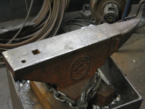 from the anvil