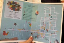 chelsea flower show map