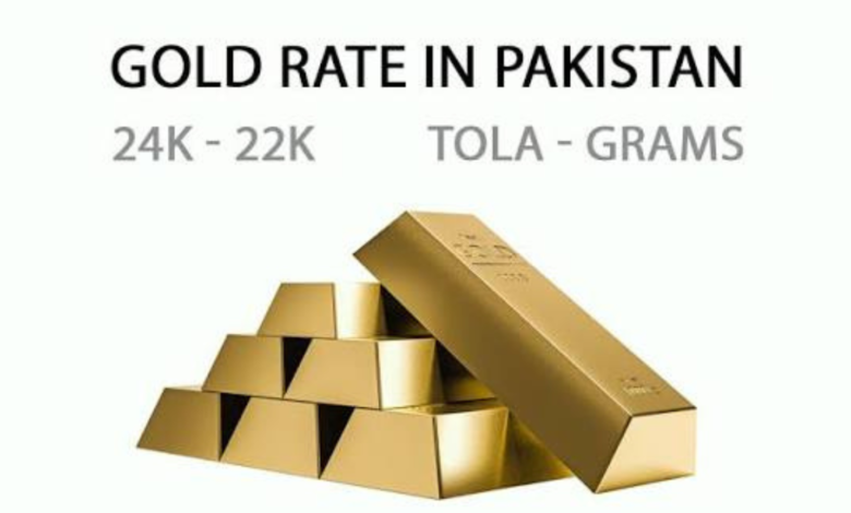 today gold rate in pakistan