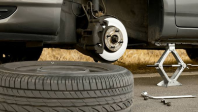 how to change car tire